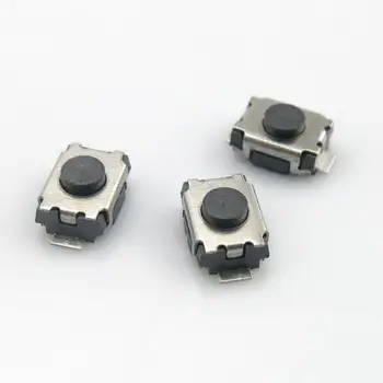100gab 3*4*2MM Tact Switch Bruņurupucis slēdzis SMD 2-pin mini pogas, mikro slēdzis 3x4x2MM 2H Barošanas slēdzis