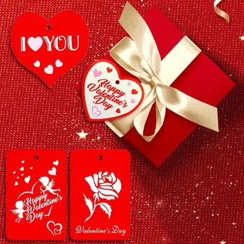 50gab Valentine Dāvanu Frāzi Kraftpapīrs String Taisnstūra Dāvanu Kartes Iesaiņojuma Etiķetes Pakārt Mīlestību Sirdī, Kāzu svinības, Piederumi Dekori 2022