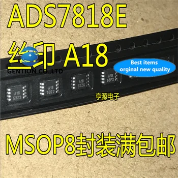 5gab ADS7818 ADS7818E Sietspiedes A18 MSOP8 noliktavā jauns un oriģināls