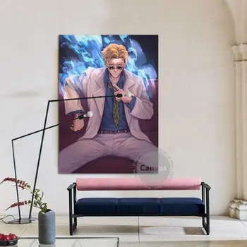 Anime nanami kento Audekls Manga Apdare Izdrukā Plakātu sienas dekori Bildes Mājas Dekors Dzīvojamā istaba Guļamistaba Mākslas Glezna