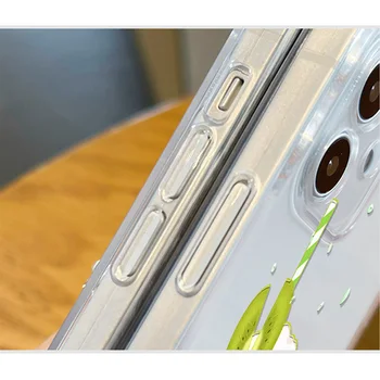 ASINA Karikatūra Gadījumā Xiaomi Mi11i 10 9 Lite Mīksta Caurspīdīga TPU Gadījumos Redmi, Ņemiet vērā, 9T 9 8 7 Poco F3 M3 X2 Augļu Segtu Coque