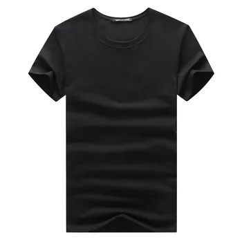 B1310-Īsām piedurknēm t-krekls vīriešu 2019. gada vasarā jaunā baltā kokvilnas apaļu kakla Slim drukāt tendence pusi piedurknēm