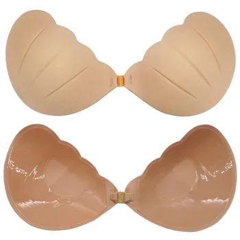 CX Neredzams krūšturis Strapless traceless krūtīm ielīmējiet sieviešu sexy pulcējās krūšturis viens gabals elpojošs shell apakšveļu