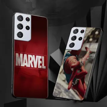 Deadpool Brīnums Avengers Silikona Tālrunis Case For Samsung Galaxy S20 FE S21 Ultra S10 S8 S9 Plus S10e S10 Lite A52s 5G Vāciņu
