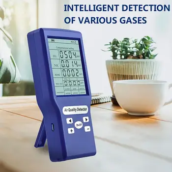 Digitālā CO2 Sensors Ppm Skaitītāji Gaisa Kvalitātes Mērītājs Monitori Mini Noderīgu Oglekļa Dioksīda Detektoru Uzticamu Digitālo CO2 Sensors Mērītājs