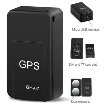GF07 atrašanās vietas GPS Balss Kontroles Spēcīgu Magnētisko Adsorbcijas Auto Tracker Bezmaksas Uzstādīšana Anti Zaudēja Veciem Bērniem