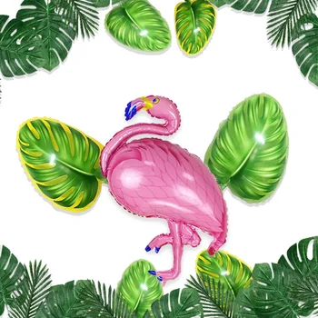 Havaju Puse Rotājumi Ananāsu Palmu Lapu Flamingo Puse Balonu Piegādes, Havaju Salas Tropu Dzimšanas Dienas Svinības Apdare