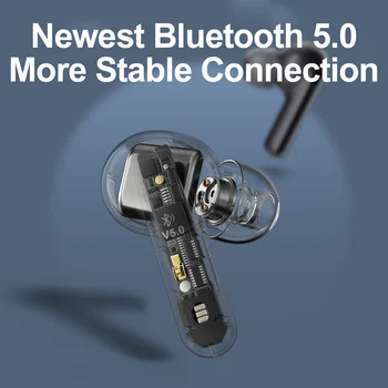 Haylou GT3 PRO TWS Blueteeth 5.0 Austiņas Hibrīda Tehnoloģija augstas precizitātes Bass Skaņas Austiņas GT3 DSP Trokšņa Samazināšanas Bezvadu Earbuds