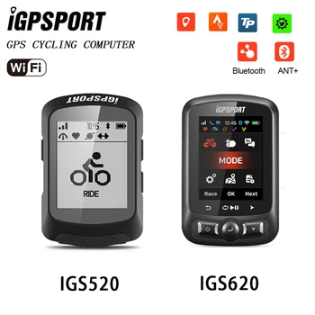 IGPSPORT IGS620 GPS ar ANT+ Ble5.0 IPX7 Velo Dators Ūdensizturīgs Sensoru, Sirds ritma Monitors ar Velosipēdu Velosipēdu Piederumi