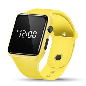 Ir 2021. Modes Unisex Silikona Watchband LED Digitālo Sportam Sieviešu Pulksteņi Vīriešu rokas Pulkstenis relogio feminino digitālo reloj