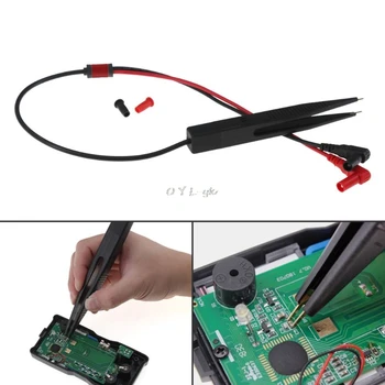Izturības Tests Klipu Grip Rezultātā Zonde Multimetrs Metru Kondensators Tweezer par rezistors, kondensators vai citu SMD
