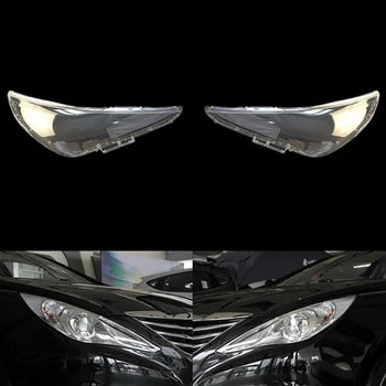 Lukturu Objektīvs Hyundai Sonata 2011 2012 2013 galvas gaismas lampas Vāciņu Nomaiņa Priekšā Auto Gaismas Auto Shell