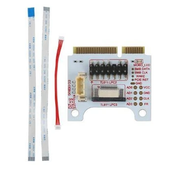 MINI PCI-E Adapteris Valdes PCIE Konversijas Karte Mātesplates Diagnostikas Testa Analizatoru Testeri Debug Kartes Portatīvo DATORU