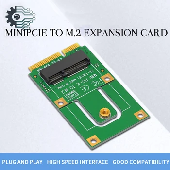 Mini PCI-E, lai m2 Adapteris Converter Paplašināšanas Karti m2 Taustiņu NGFF E Saskarne m2 Bezvadu Bluetooth saderīgu WiFi Savienotāji