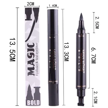 Miss rose stam acu zīmulis zīmuli ūdensizturīgs ilgstošu mīksts melns acu zīmulis zīmulis viegli valkāt šķidro acu zīmulis zīmuli MS104 & MS134