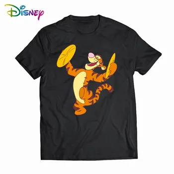 My Friends Tigger & Pooh T-krekli, sieviešu īsām piedurknēm t sievietēm ir 2021. Vasaras Topi grafiskais t krekli, T-krekls, kokvilnas anime t krekls