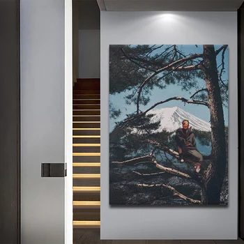 Obito Uchiha akatsuki anime Kanvas Glezna Dekoru, Sienas Art Pictures Mājas Dzīvojamā Istaba Guļamistaba Dekorēšana Izdrukas Animācija Plakāts