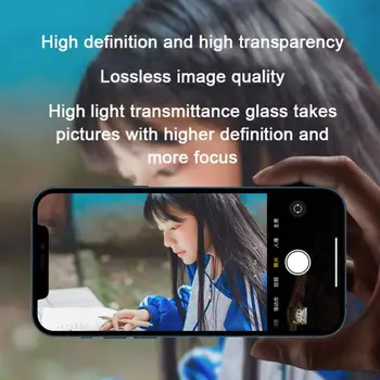 Par IPhone13 Mini Aizmugurējais Kameras Objektīvs Protector For IPhone 13 Pro Max Atpakaļ Lēcu Aizsardzības Gredzenu Mobilā Tālruņa Fotokameru Aizsargi