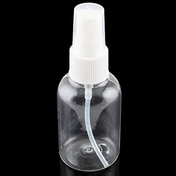 Portatīvo Pārredzamu Pudeles 1 Gab 50ML Skaidrs, Plastmasas Smaržas Mitrinātu Smidzināšanas Pudeli, atkārtoti uzpildāmi Ceļojumu Grims Rīki Izlases krāsa