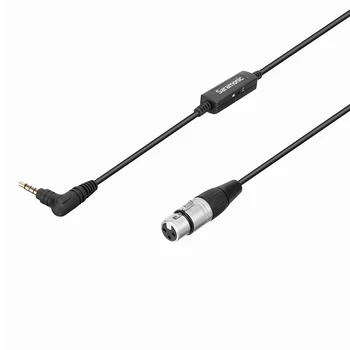 Saramonic SR-XLR35 Mikrofons adaptera kabelis 3,5 mm TRRS 3-Pin XLR Sieviešu Ligzdu Viedtālruņa, Ipad, iPod TRRS Ierīces