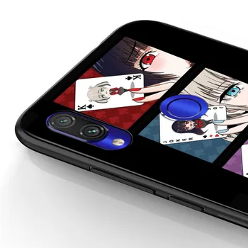 Silikona Vāciņš Anime Kakegurui Par Xiaomi Redmi, Ņemiet vērā, 10 10S 9 9S Pro Max 9T 8T 8 7 6 5 Pro 5.A 4X 4 Telefonu Gadījumā