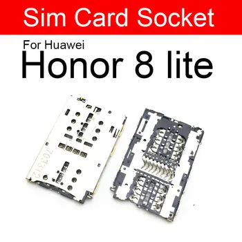Sim Kartes Adapteri, Turētājs, Huawei Honor 8 9 9.I 10 20 V8 V9 V10 Spēlēt Lite Pro Atmiņas Karšu Lasītājs Ligzda Flex Lentes Remonts
