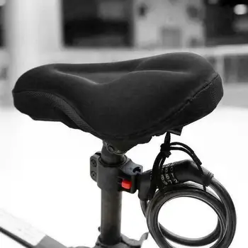 Velosipēds Sēdeklis, Velosipēdu 3D Silikona Gēla Sēdeklis Sēdekļa Vāku MTB Kalnu Velosipēdu Seglu Spilventiņu Polsterējumu Mīkstu Spilvenu Elpojošs Spilvena Vāka