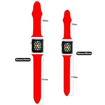 Watchband Apple Skatīties joslas 44mm 40mm par Iwatch band 38mm 42mm Drukāšanas Silikona Aproce correa Apple Skatīties 6 SE 5 4 3