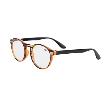 Zilead Retro Kārtu Lasīšanas Brilles Sievietēm Un Vīriešiem Pārredzamu Lēcu HDPresbyopic Brilles 0 +1.0 +1.5 +2.0 +2.5 +3.0 +3.5 +4.0