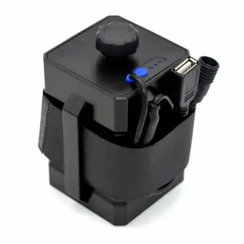 Ūdensizturīgs 3x18650/26650 Akumulatoru Lādētāju Strāvas Lodziņā 12,6 V USB 5V Izejas Lukturu Velosipēdu gaismas Mobilais Tālrunis